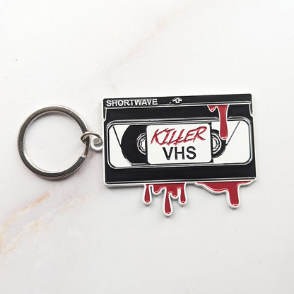 Killer VHS Keychain