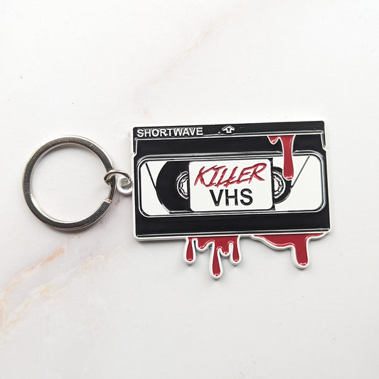Killer VHS Keychain
