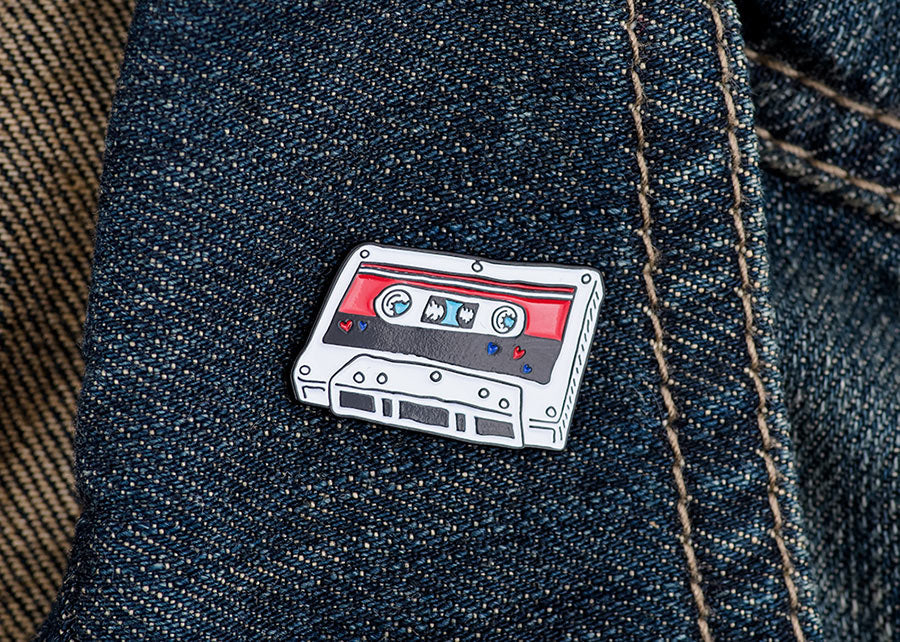 For You - Shortwave Mixtape Vol. 1 Enamel Pin